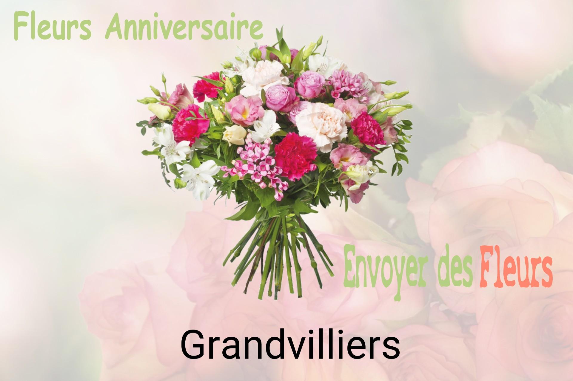Bouquet de fleurs d’anniversaire livré à Grandvilliers